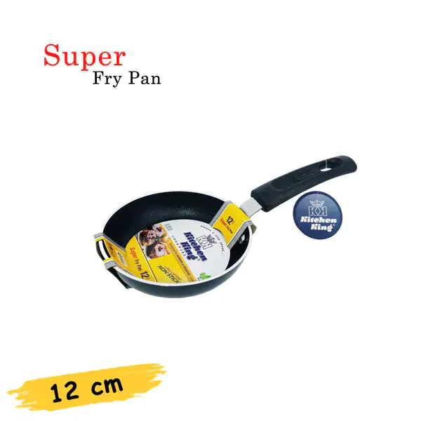 Kitchen King 12cm Non-Stick Fry Pan made from high-quality aluminum, best among the cooking producers.